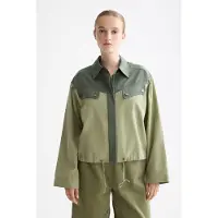 Scotch & Soda Contrast Colour Shirt Thyme Taglia: 38 | Magliette intime Outlet | Donna