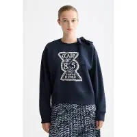 Scotch & Soda Elevated Artwork Sweater Sky Captain Taglia: M | Maglioni a maglia Outlet | Donna