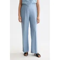 Scotch & Soda Edie - High Rise Wide Leg Drapey Pant Faded Denim Taglia: W24L32 | Pantaloni da completo Outlet | Donna | Blu