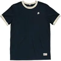 Devold Archive Ringer Tee Maglia merino (L, blu/bianco)