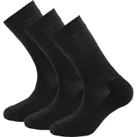Devold Daily Merino Medium Sock 3-Pack Calze casual (36-40, nero)