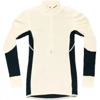 Devold Maglietta A Manica Larga Con Mezza Cerniera Wool Mesh 190