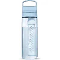 LifeStraw Go Icelandic Blue GO-650ML-ICE BPA-Free Plastic,bottiglia con filtro a 2 fasi, 650 ml