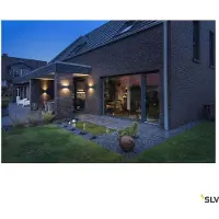 SLV Sitra Singola applique da esterni LED in basso antracite