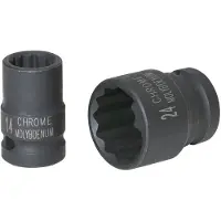 Ks Tools 1/2" presa elettrica a 12 lati corta 27 mm - 515.0927