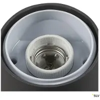 SLV GRAFIT lampione antracite cilindro 90 cm