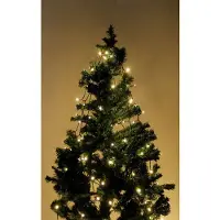 Mojawo XL luci fiabesche Octopus 176 LED per interni esterni bianco caldo albero catena timer