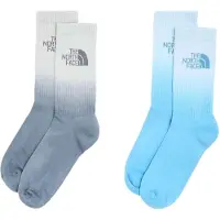 The North Face Everyday Crew Sock Dip Dye 2-Pack Calze casual Uomo (M, blu)