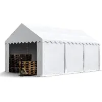 Sonstiges TOOLPORT Tendone deposito 3x6 m PVC 700 N tenda capannone impermeabile bianco