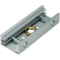 SLV Eutrac 145604 High voltage mounting rail Butt connector Voegverbinding Silver