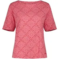 Campagnolo Women's S/S T-Shirt Floral Maglia funzionale Donna (46, fuchsia)
