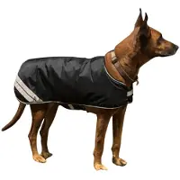 Horse Guard Cappotto per cani HorseGuard, riflettente, nero, misura (cm):35cm