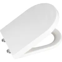 Wenko Sedile Premium per WC Calla, con chiusura ammortizzata, termoplastico, bianco