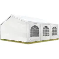 Sonstiges TOOLPORT Tendone per feste 5x6 m Gazebo party per sagre, mercati 450 N bianco impermeabile protezione UV