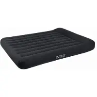 Intex - Letto ad aria - PillowRest Classic (blu) materasso ad aria letto per ospiti letto da viaggio Full 137xx191x23cm