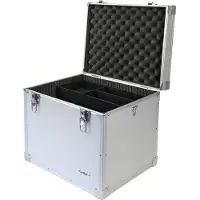 HMF 14802-02 Cassetta di pulizia, valigetta universale in alluminio, 41 x 33 x 36 cm