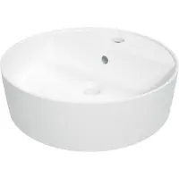 Deante Lavabo con piano in Vetroceramica e spazio per un miscelatore