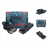 Bosch GKM 18V-50 Sega circolare professionale a batteria per metalli 18 V 136 mm brushless + 1x batteria ricaricabile 5,0 Ah + caricabatterie + L-Boxx