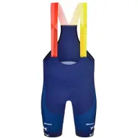 Santini Lidl Trek Team Original Bib Shorts Pantaloni da ciclismo Uomo (S, blu)
