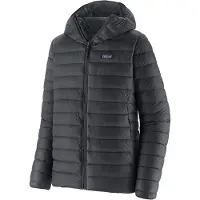 Patagonia - Piumino in piuma naturale - M's Down Sweater Hoody Black per Uomo in Nylon - Taglia XL - Nero