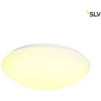 SLV LIPSY 50 Dome, lampada da parete e soffitto a LED per esterni, bianca, IP44, 3000/4000K