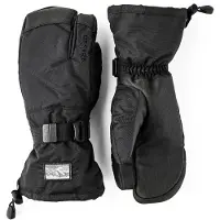 Hestra Gauntlet Senior 3 Finger Guanti (10, nero/grigio)
