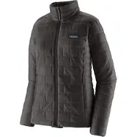 Patagonia - Piumino caldo in PrimaLoft - W's Nano Puff Jkt Black per Donne in Poliestere Riciclato - Taglia S - Nero