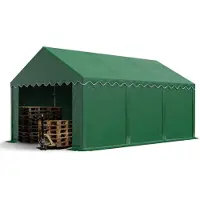 Sonstiges TOOLPORT Tendone deposito 3x6 m PVC 700 N tenda capannone impermeabile verde scuro