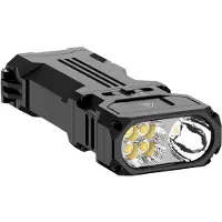 Wuben X1Pro Black, torcia ricaricabile per bicicletta e EDC e powerbank, 12.300 lumen