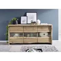 MASSIVMOEBEL24.DE MASSIVMOEBEL24 | credenza in legno di Acacia 191x45x96 Acacia naturale laccato PURE ACACIA #708