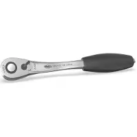 FAMEX 10634 Chiave a cricchetto con dentatura finissima, attacco da 6,3 mm (1/4 di pollice), 108 denti