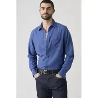 Levi's Sunset One Pocket Cotton Linen Shirt Taglia: XXL | Camicie Casual Outlet | Uomo | Bianco