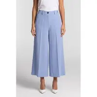 Karl Lagerfeld Satin Crepe Culotte Pants Hydrangea Taglia: 42 | Pantaloni da completo Outlet | Donna