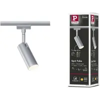 Paulmann URail Tubo faretto dim 3.000K cromo