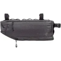 M-Wave Dreieckstasche Rough Ride Triangle Black Series Borsa da ciclismo (4 l, grigio)