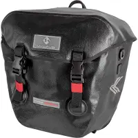 M-Wave Montreal Gepäckträgertasche Borsa portapacchi (2 x 20 l, grigio)