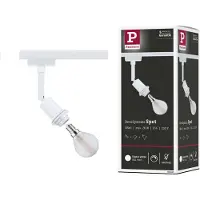 Paulmann URail Faretto DecoSystems Basic, bianco segnale, metallo