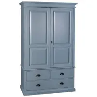 Casa Padrino armadio in stile country - armadio shabby H 197 cm L 120 cm P 59 cm
