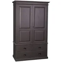 Casa Padrino armadio in stile country - armadio shabby H 197 cm L 120 cm P 59 cm