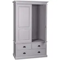 Casa Padrino armadio in stile country - armadio shabby H 197 cm L 120 cm P 59 cm