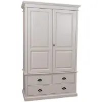 Casa Padrino armadio in stile country - armadio shabby H 197 cm L 120 cm P 59 cm