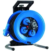 Hedi K340N2TDI, tamburo per cavi professionale Plus 320, 40 metri, 3x2,5mm², per uso esterno