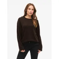 Vila Viliga Scollo Rotondo Pullover A Maglia
