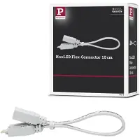 Paulmann MaxLED cavo giunzione flex 10cm, bianco