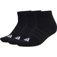 Adidas Cushioned Essential Low Cut 3-Pack Calze casual Uomo (40-42, nero)