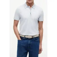 Tommy Hilfiger Performance Smart Casual Polo Shirt Breezy Blue/white Taglia: S | Polo Outlet | Uomo | Blu