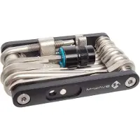 M-Wave Falt-Werkzeugset Pocket F21 Set attrezzi (Innensechskant 2,5 / 3 / 4 / 5, nero)