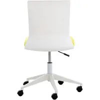 CLP Sedia da ufficio Apolda I, realizzata in ecopelle o tessuto. Sedia ergonomica per scrivania, con struttura in plastica, colore: verde, materiale: tessuto