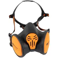 Climax Respiratore maschera protettiva da lavoro a mezza faccia a 2 filtri PCX-700