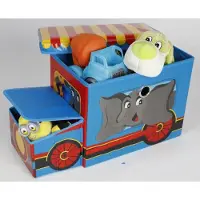 Koopman 8 scatole pieghevoli per l'organizzazione, design camion, 55x26x31 cm, con coperchio